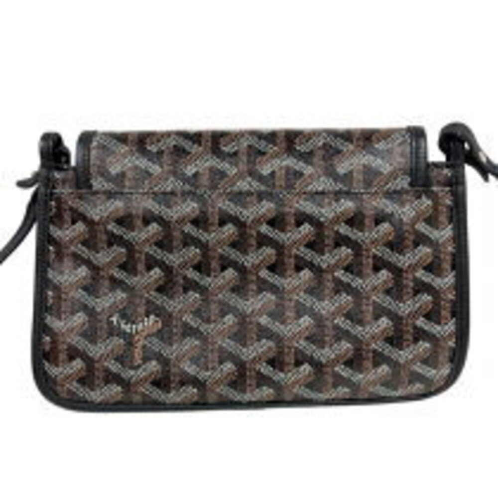 Goyard Canvas Pouch ine Plumet Wallet Black